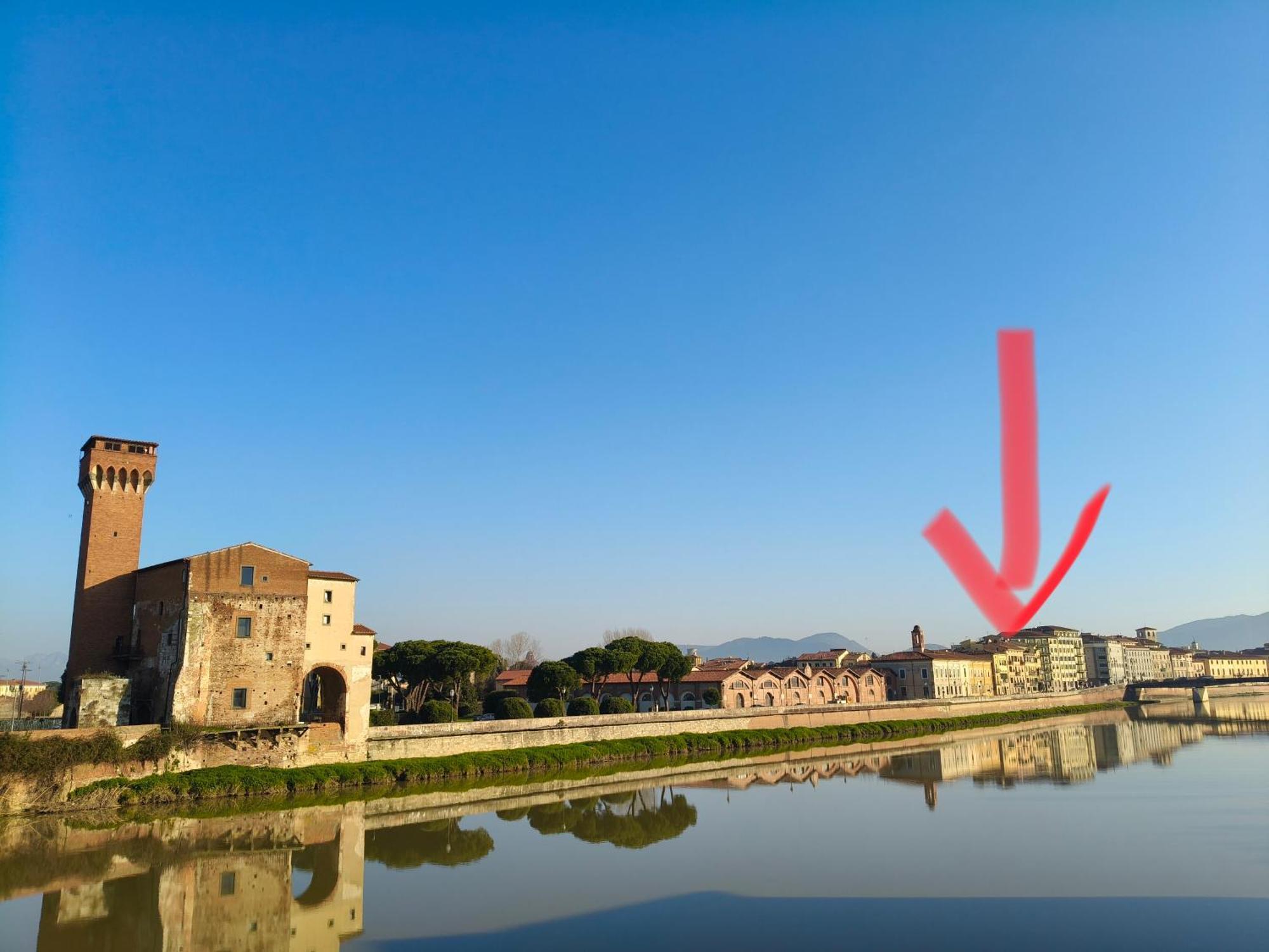 Lungarno 7 Pisa Appartement Buitenkant foto